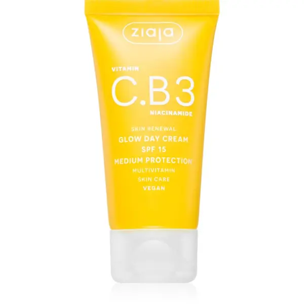 Ziaja Ziaja Vitamin C.B3 Niacinamide krema za posvetljevanje SPF 15 150 ml