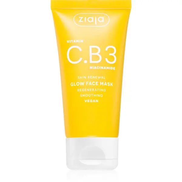 Ziaja Ziaja Vitamin C.B3 Niacinamide posvetlitvena maska za obraz 50 ml