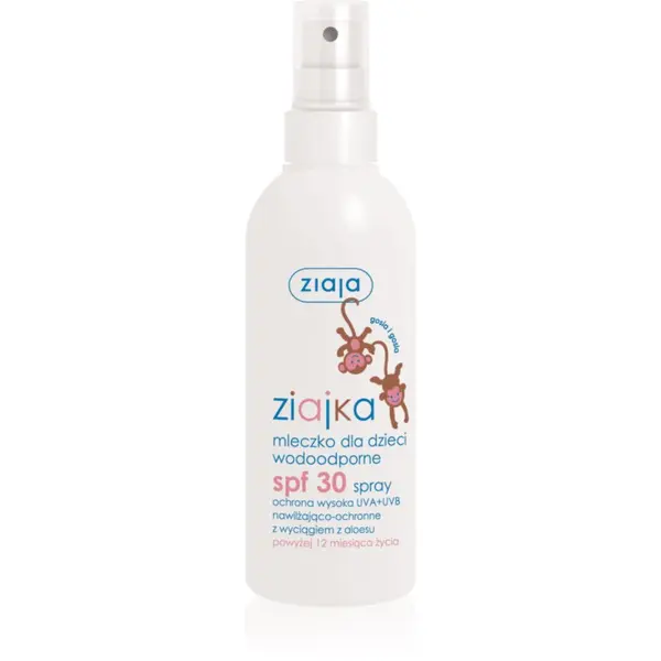 Ziaja Ziaja Ziajka losjon za sončenje v pršilu za otroke SPF 30 170 ml