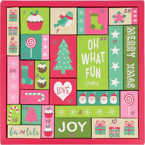 ZMILE COSMETICS ZMILE COSMETICS Advent Calendar Puzzle Oh What Fun adventni koledar