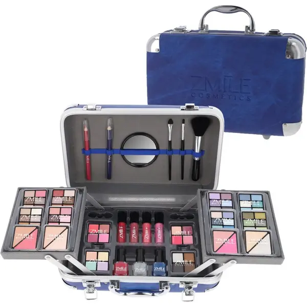 ZMILE COSMETICS ZMILE COSMETICS Traveller Blue kozmetični kovček