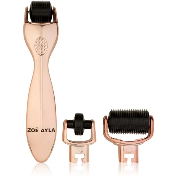 Zoë Ayla Zoë Ayla Micro-Needling Derma Roller Set mikroiglični aplikator za obraz in telo 1 kos