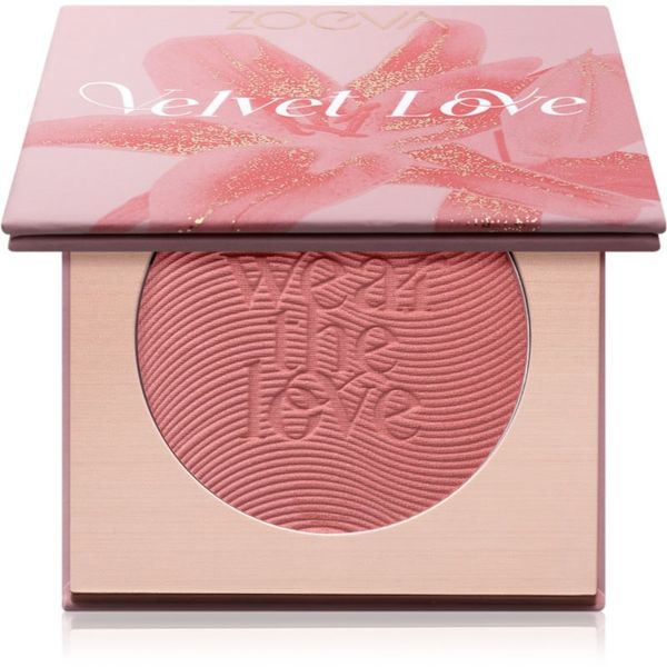 ZOEVA ZOEVA Velvet Love Blush Powder rdečilo odtenek Happiness 5,2 g