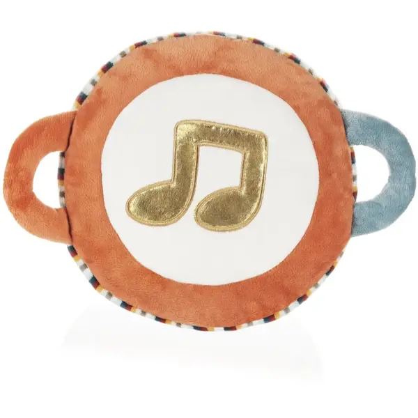 Zopa Zopa Plush Musical Toy 3 in 1 My First Drum plišasta igrača z melodijo 12 m+ 1 kos