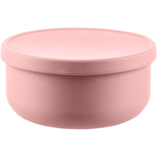 Zopa Zopa Silicone Bowl with Lid silikonska posoda s pokrovčkom Old Pink 1 kos