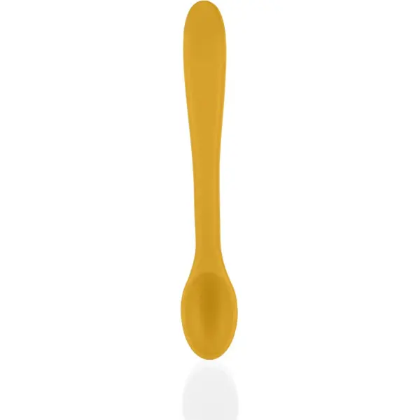 Zopa Zopa Silicone Spoon žlička 6 m+ Mustard Yellow 1 kos
