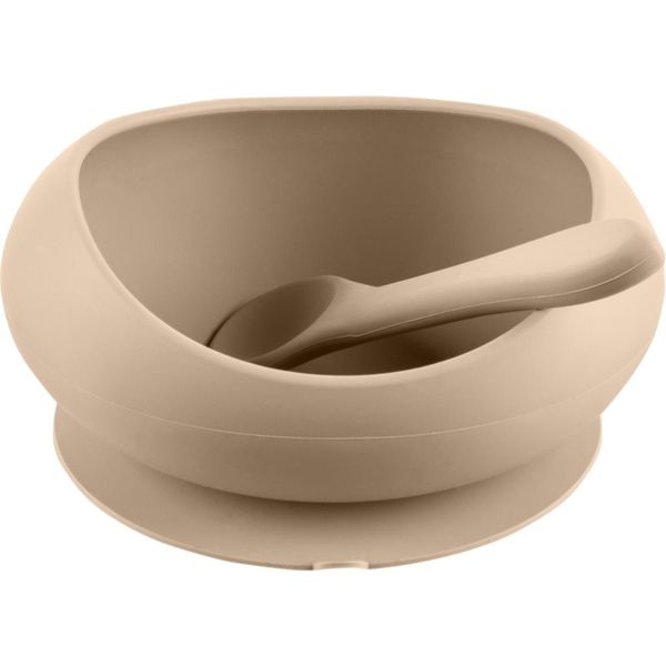 Zopa Zopa Silicone Tableware Set jedilni set Sand Beige 1 kos