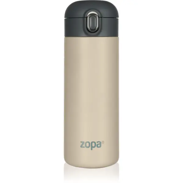 Zopa Zopa Thermo Bottle termovka s slamico Cookie Beige 400 ml