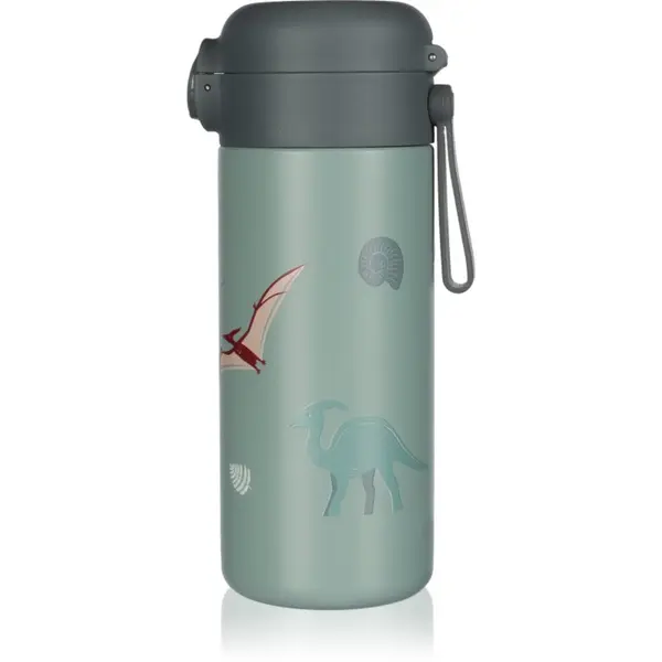 Zopa Zopa Thermo Bottle with Silicone Holder and Drinking Spout termovka s slamico Dino 1 kos