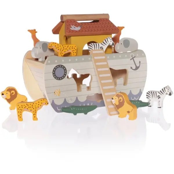 Zopa Zopa Wooden Ark aktivnostna igrača iz lesa 1 kos