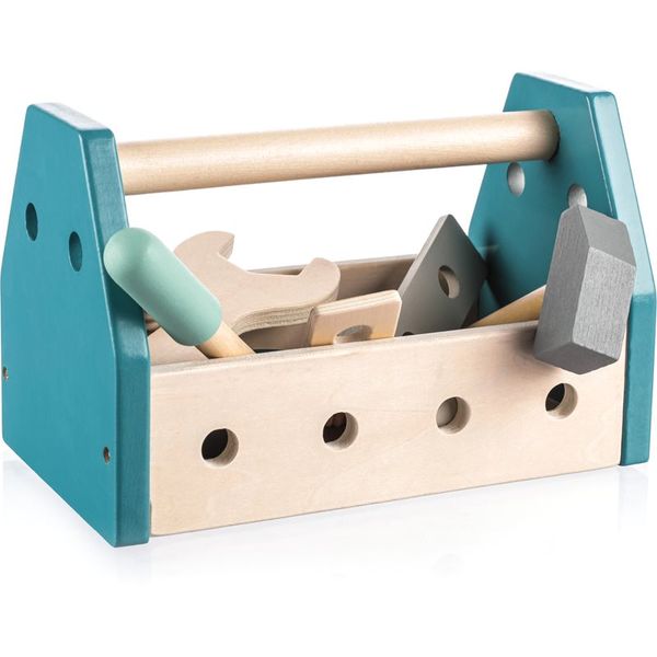 Zopa Zopa Wooden Tool Box set orodja Blue 14 kos