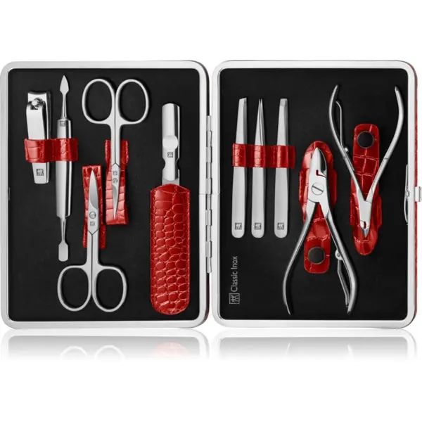 Zwilling Zwilling Classic Inox set za manikiro Red