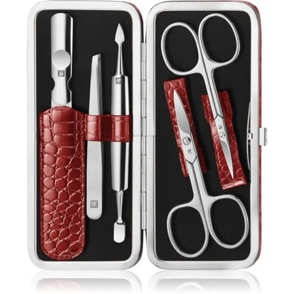 Zwilling Zwilling Classic Inox set za manikiro Red