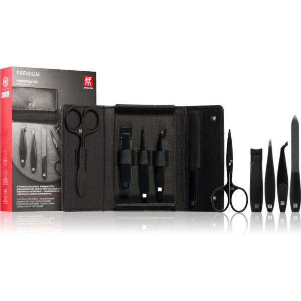 Zwilling Zwilling Premium Black set za manikiro (za moške)