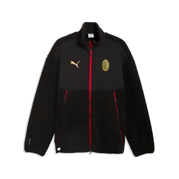 PUMA AC Milan PUMATECH Soft Tech Sherpa Jacket Men, Sport, Black, S