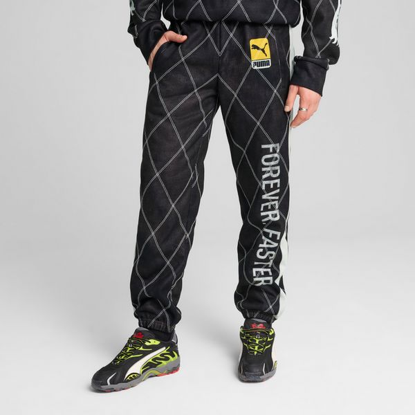 PUMA A$AP ROCKY x Puma Distressed Sweatpants, Black, Size M, Clothing