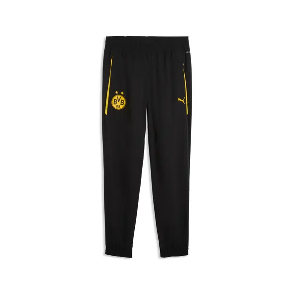 PUMA Borussia Dortmund PUMATECH Woven Pants Men, Sports, Black/Faster Yellow, S