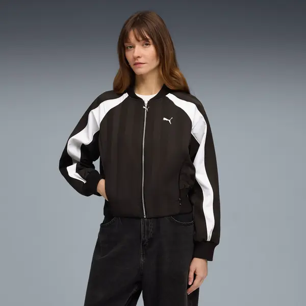 PUMA FUTURE.PUMA.ARCHIVE Oversized Jacket Women, Clothing, Black, S