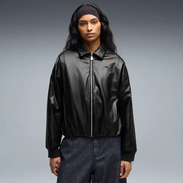 PUMA FUTURE.PUMA.ARCHIVE Oversized Jacket Women, Clothing, Black, S