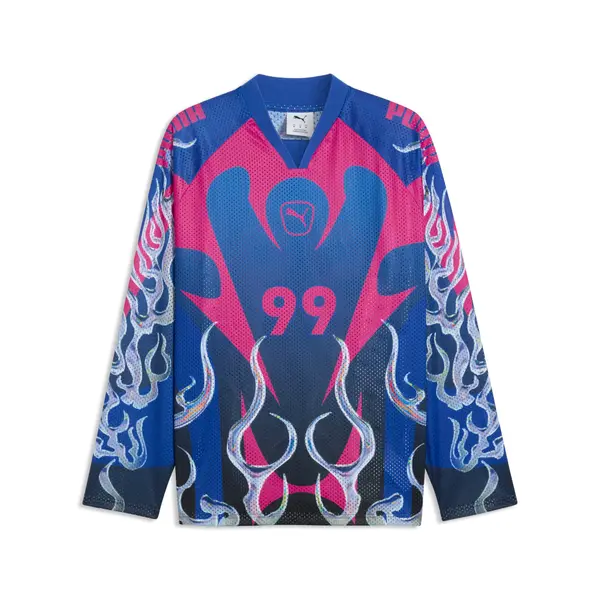 PUMA FUTURE.PUMA.ARCHIVE Relaxed Long Sleeve Jersey Men, Lifestyle, Mountain Blue, S