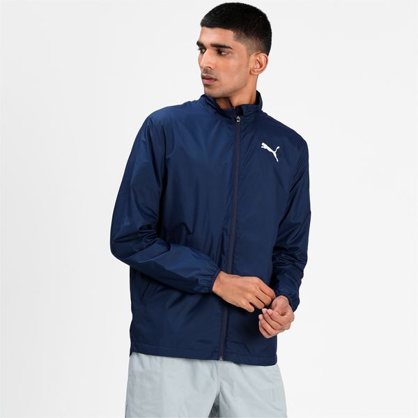 PUMA Men's Puma Active Jacket, Blue, Size S, Clothing