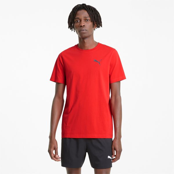 PUMA Men's Puma Active Soft T-Shirt, Red, Size M, Clothing