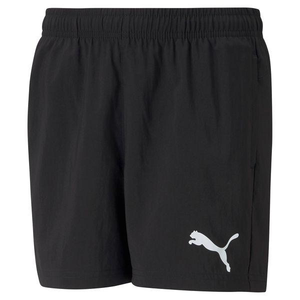 PUMA Men's Puma Active Woven Shorts Youth, Black, Size 3-4Y, Clothing