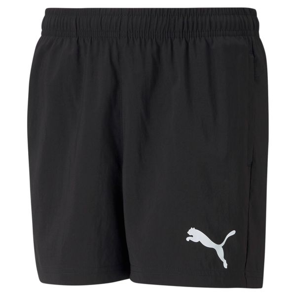 PUMA Men's Puma Active Woven Shorts Youth, Black, Size 5-6Y, Lifestyle