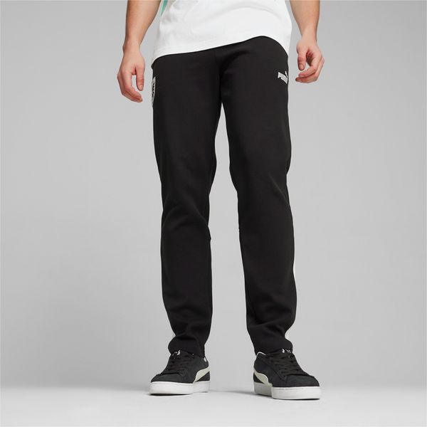 PUMA Men's Puma Austria Ftbl Archive Track Pants, Black, Size M, Clothing