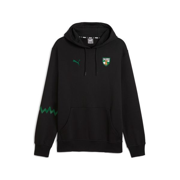 PUMA Men's Puma BC Zalgiris Kaunas Basketball Hoodie, Black, Size M, Clothing