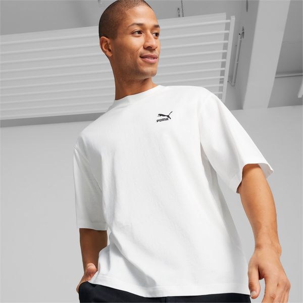 PUMA Men's Puma BETTER CLASSICS Boxy T-Shirt, White, Size M, Clothing