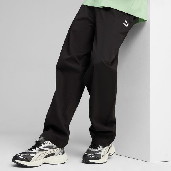 PUMA Men's Puma BETTER CLASSICS's Woven Pants, Black, Size S, Clothing