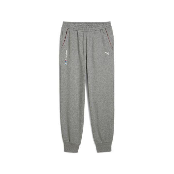 Puma Men's Puma BMW M Motorsport ESS+ Fleece Pants, Gray, Size XS, Motorsport