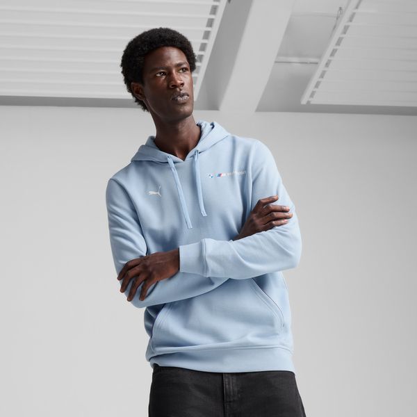 PUMA Men's Puma BMW M Motorsport ESS+ Hoodie, Blue, Size S, Clothing