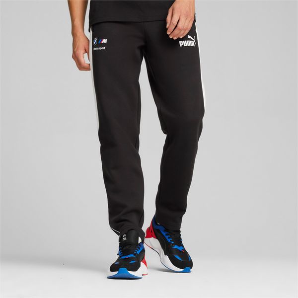 PUMA Men's Puma BMW M Motorsport's MT7+ Track Pants, Black, Clothing