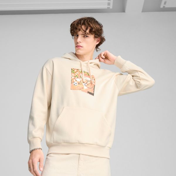 PUMA Men's Puma Christmas Sweater Unisex, White, Size L, Clothing