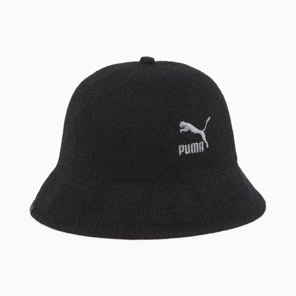 PUMA Men's PUMA Classics Archive Knit Bucket Hat, Black