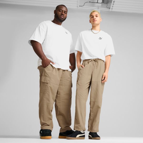 PUMA Men's Puma CLASSICS's Cargo Pants, Beige, Size XS, Clothing