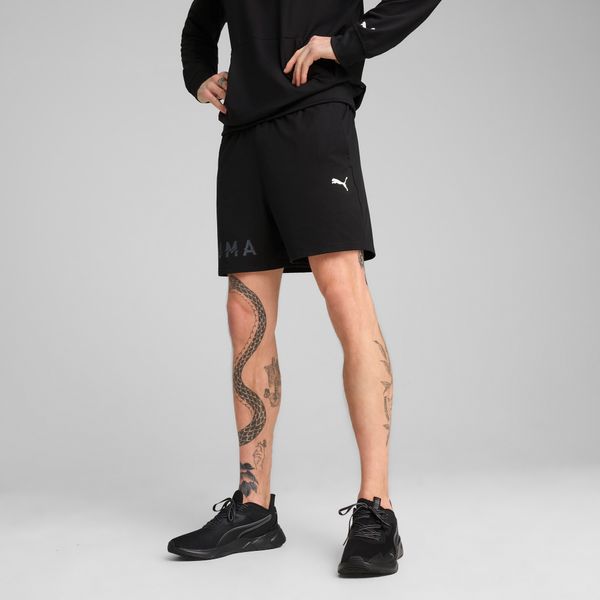 PUMA Men's Puma CLOUDSPUN 5" Shorts, Black, Size XS, Men