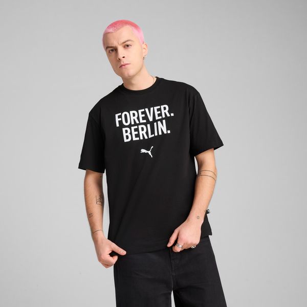 PUMA Men's Puma Concept 2 Berlin Relaxed T-Shirt, Black, Size XS, Clothing