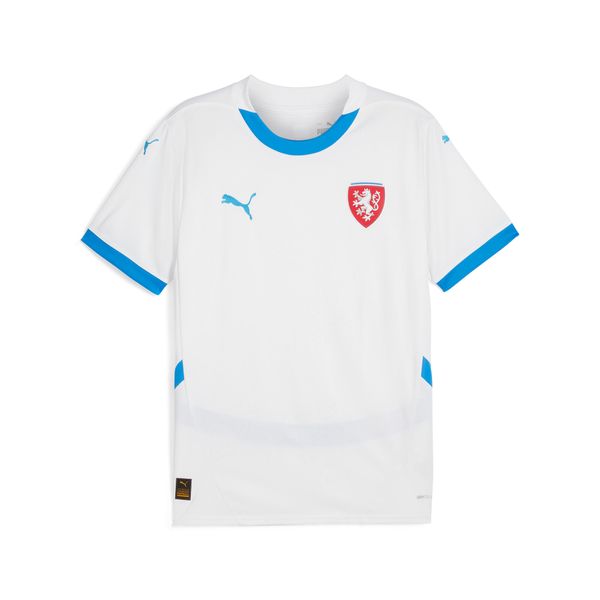 PUMA Men's Puma Czech Republic 2024 Away Jersey, White, Size XS, Sport