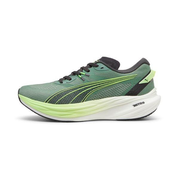 PUMA Men's Puma Deviate NITROâ¢ 3 Running Shoes, Green, Size 43, Shoes