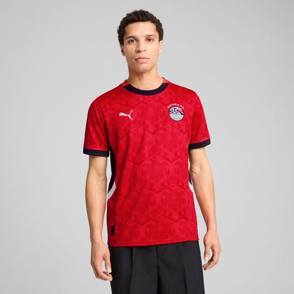 PUMA Men's Puma Egypt 2025 Home Jersey, Red, Size 3XL, Clothing