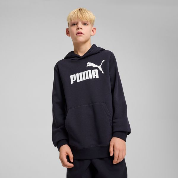 PUMA Men's Puma ESS No. 1 Logo Hoodie Youth, Blue, Size 15-16Y, Clothing