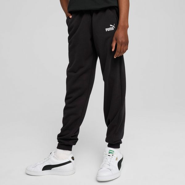 PUMA Men's Puma ESS No. 1 Logo Sweatpants Youth, Black, Size 15-16Y, Clothing