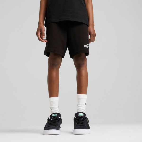 PUMA Men's Puma Essentials Block Shorts Youth, Black, Size 13-14Y, Clothing