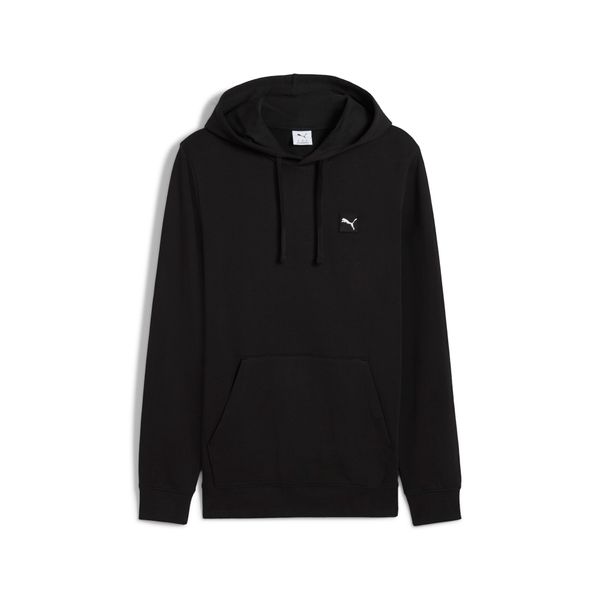 PUMA Men's Puma Essentials Elevated Hoodie, Black, Size L, Clothing