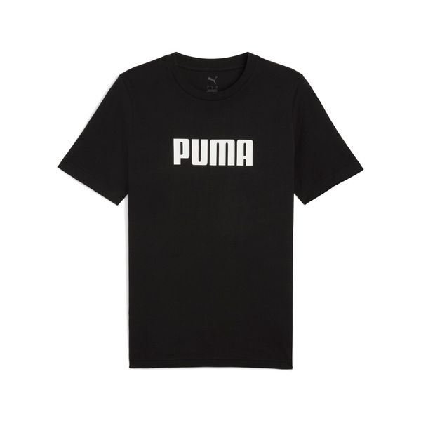 PUMA Men's Puma Essentials Logo T-Shirt, Black, Size XL, Clothing