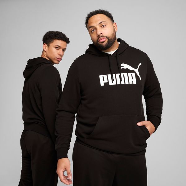 PUMA Men's Puma Essentials No. 1 Logo Hoodie Youth, Black, Size 4XL, Clothing