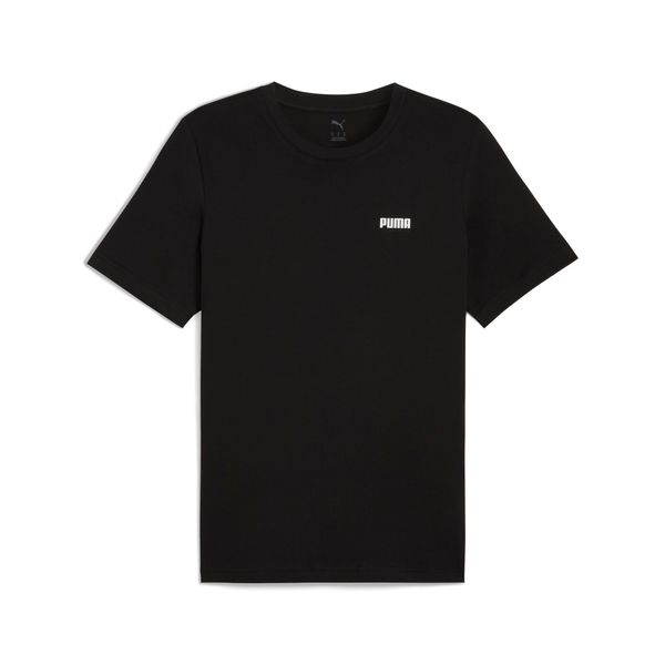 PUMA Men's Puma Essentials Small Logo T-Shirt, Black, Size M, Clothing